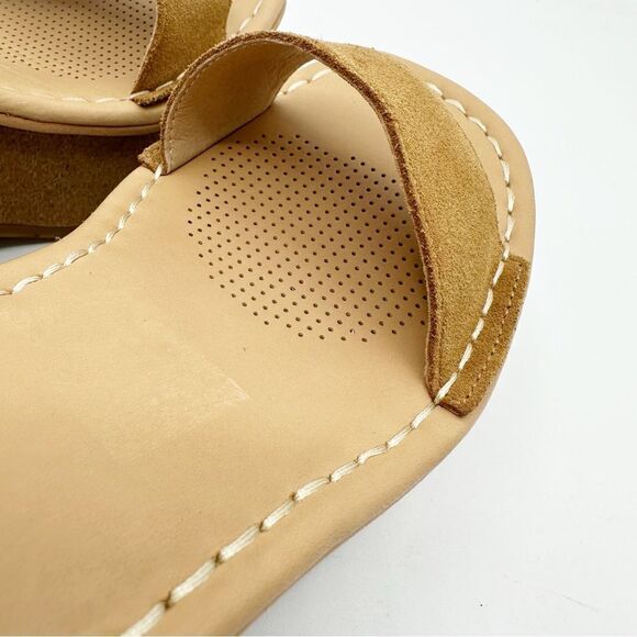 Corso Como Women’s Meena Cork Platform Tan Suede Strappy Comfort Sandals Size 7M - Picture 9 of 15